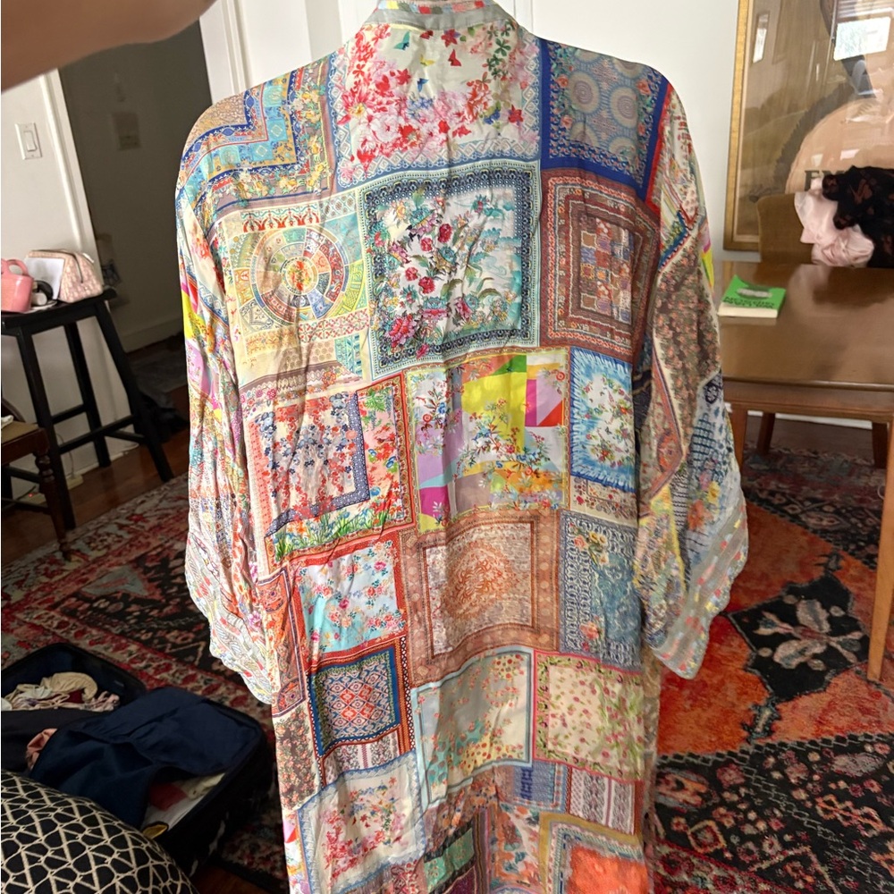 Johnny Was Annika Reversible Patchwork / Floral P… - image 5